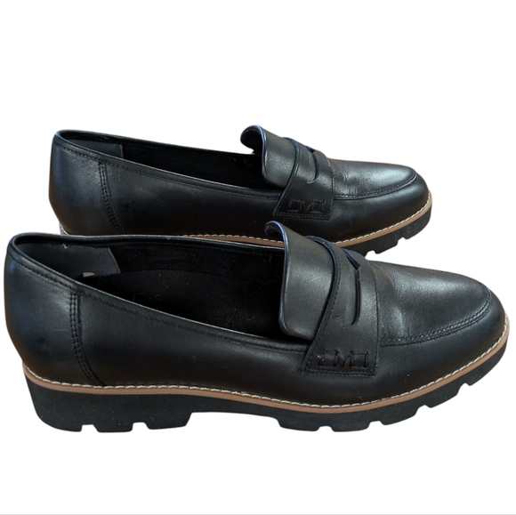 Vionic Cheryl II Lug Penny Loafer Black Size 9 - Picture 2 of 11